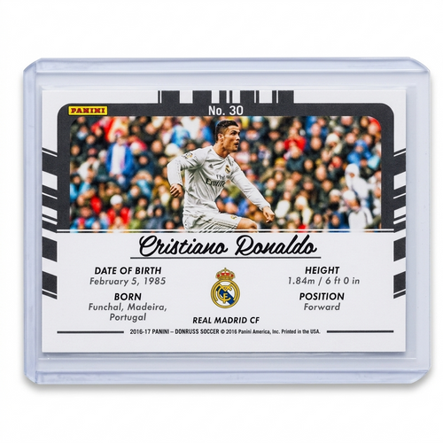 16-17 Panini Donruss Cristiano Ronaldo Picture Perfect #30