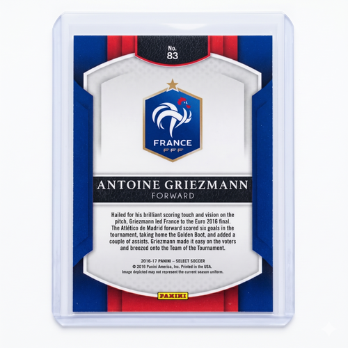 2016-17 Panini Select MULTICOLOR Prizm Parallel Antoine Griezmann #83