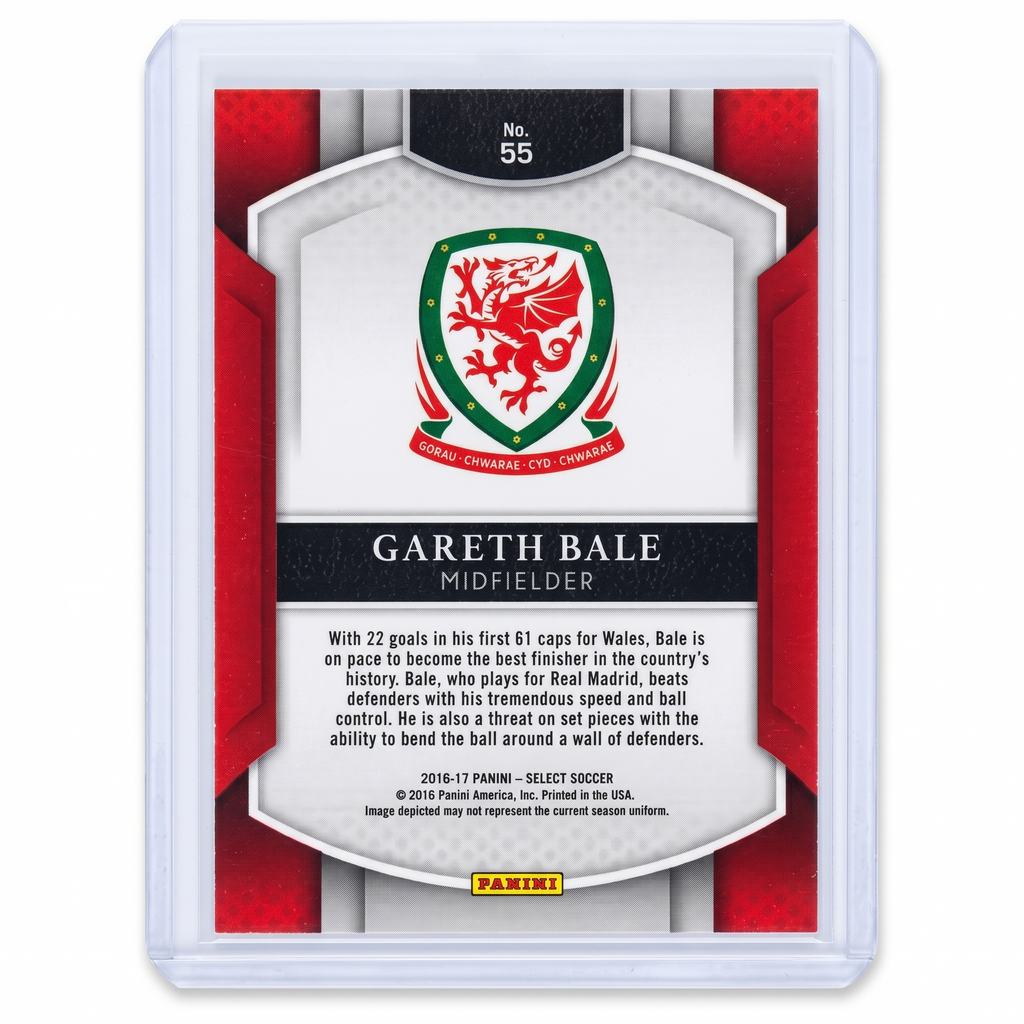 2016-17 Panini Select Multi-Color Prizm Gareth Bale #55