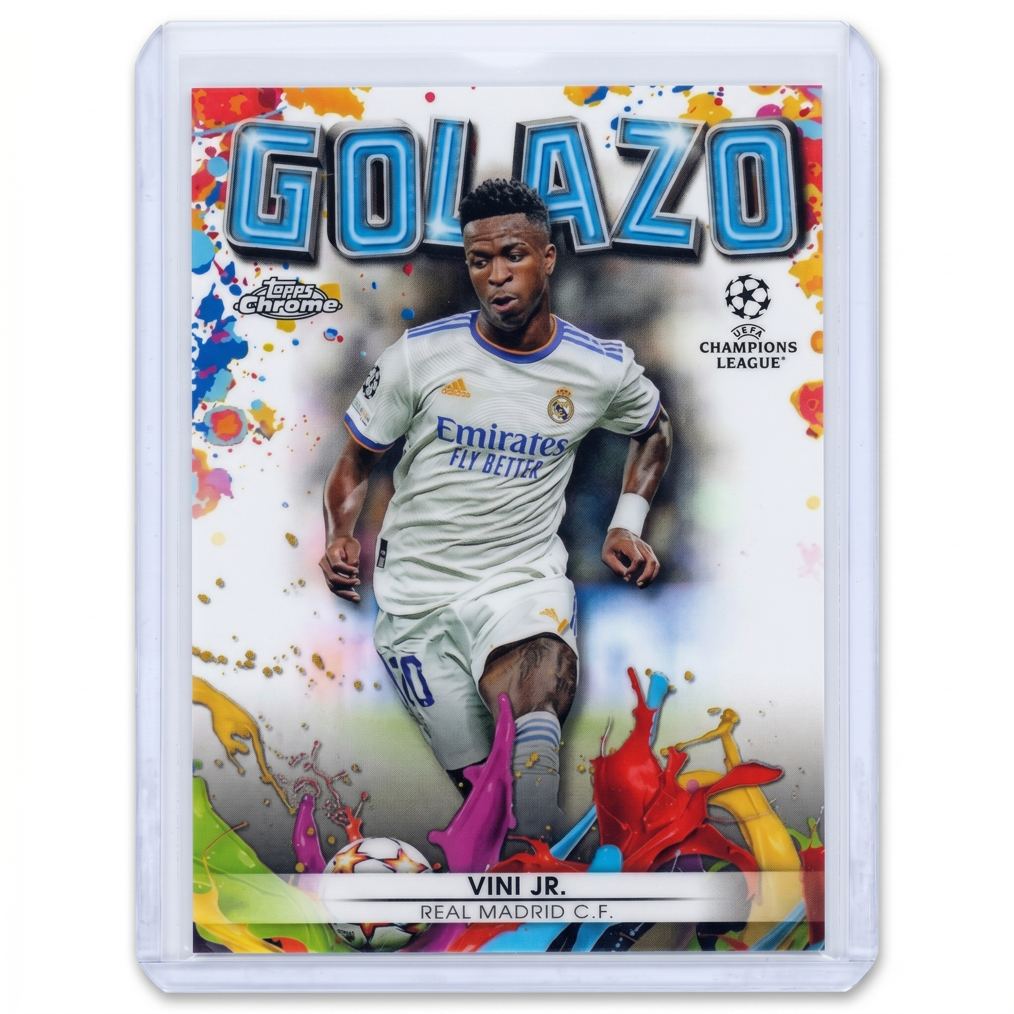 2021-22 Topps Chrome UEFA Champions League Golazo Vini Jr. #G-2