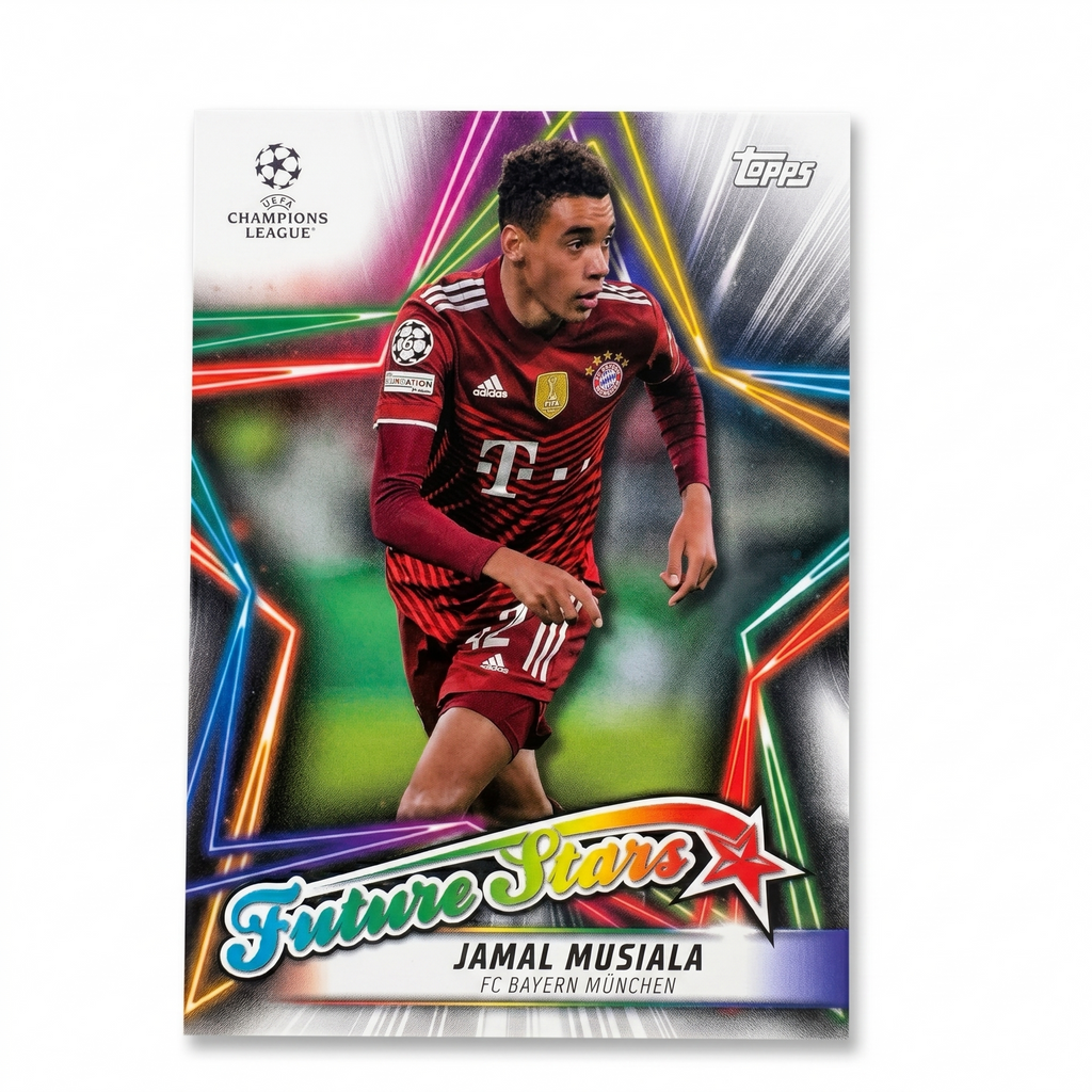 2021-22 Topps UEFA Champions League JAMAL MUSIALA RC FUTURE STARS #FS-04