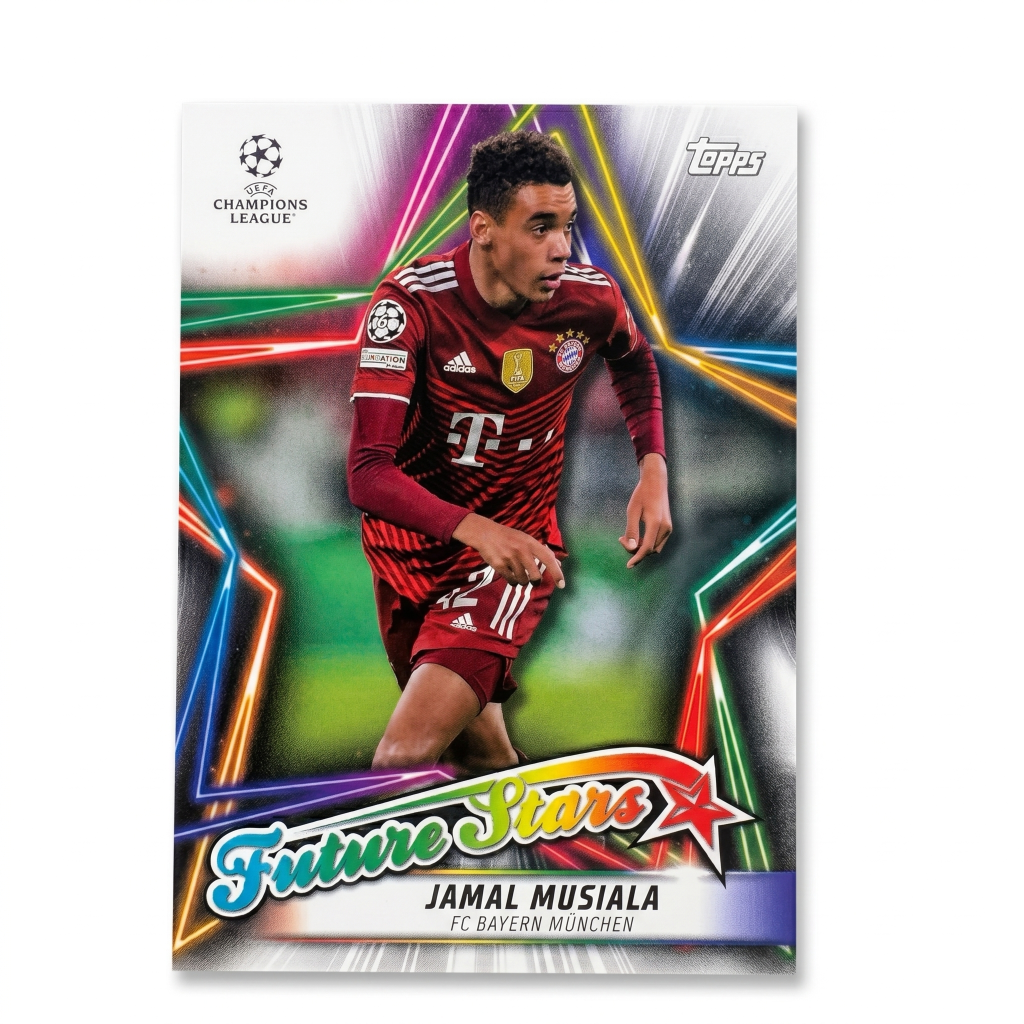 2021-22 Topps UEFA Champions League JAMAL MUSIALA RC FUTURE STARS #FS-04
