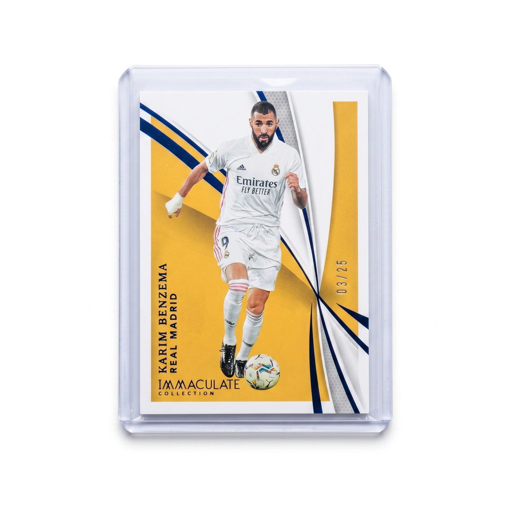 2021 Panini Immaculate Collection  Karim Benzema 03/25