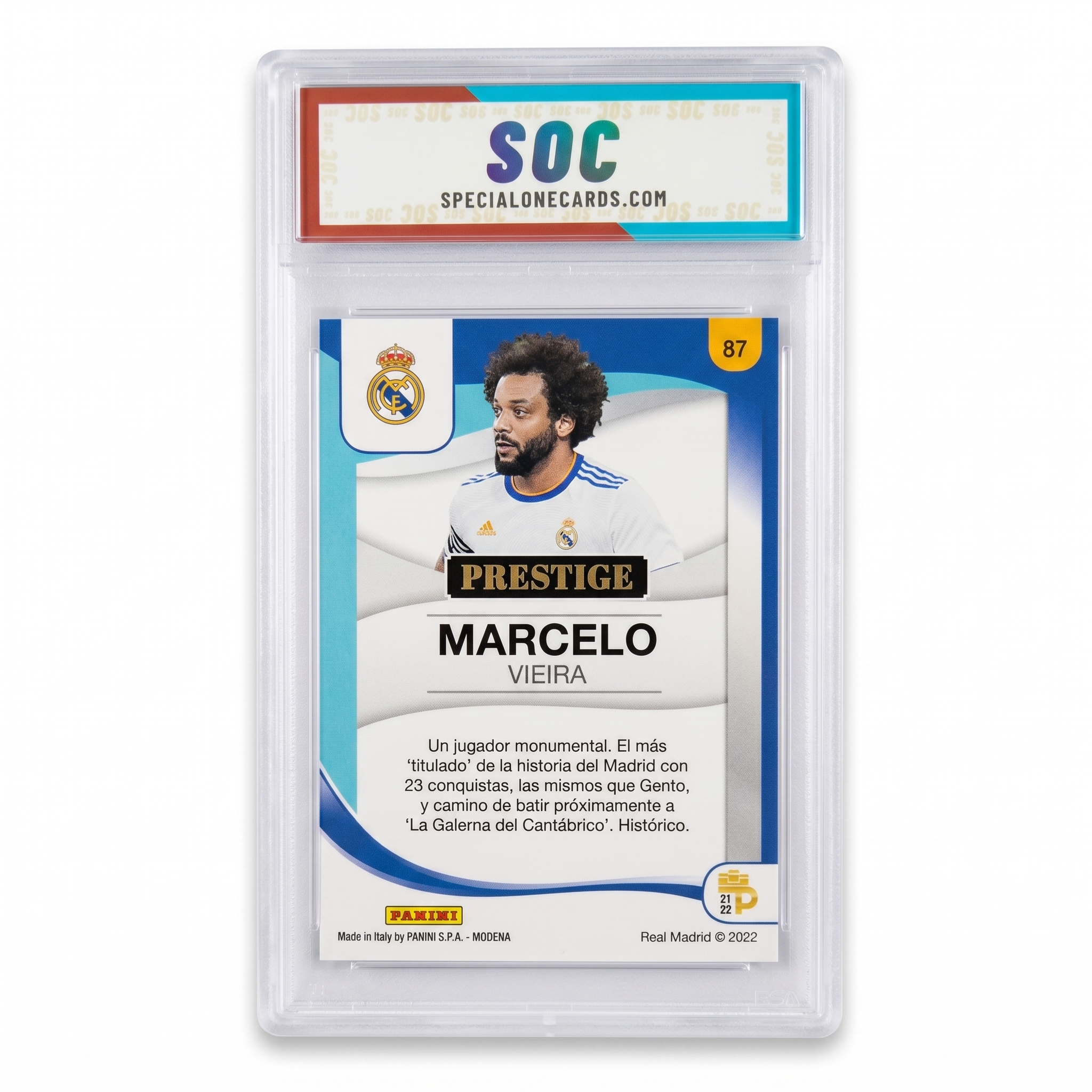 2022-23 Panini Prestige MARCELO VIEIRA Podium 2021-22 #87