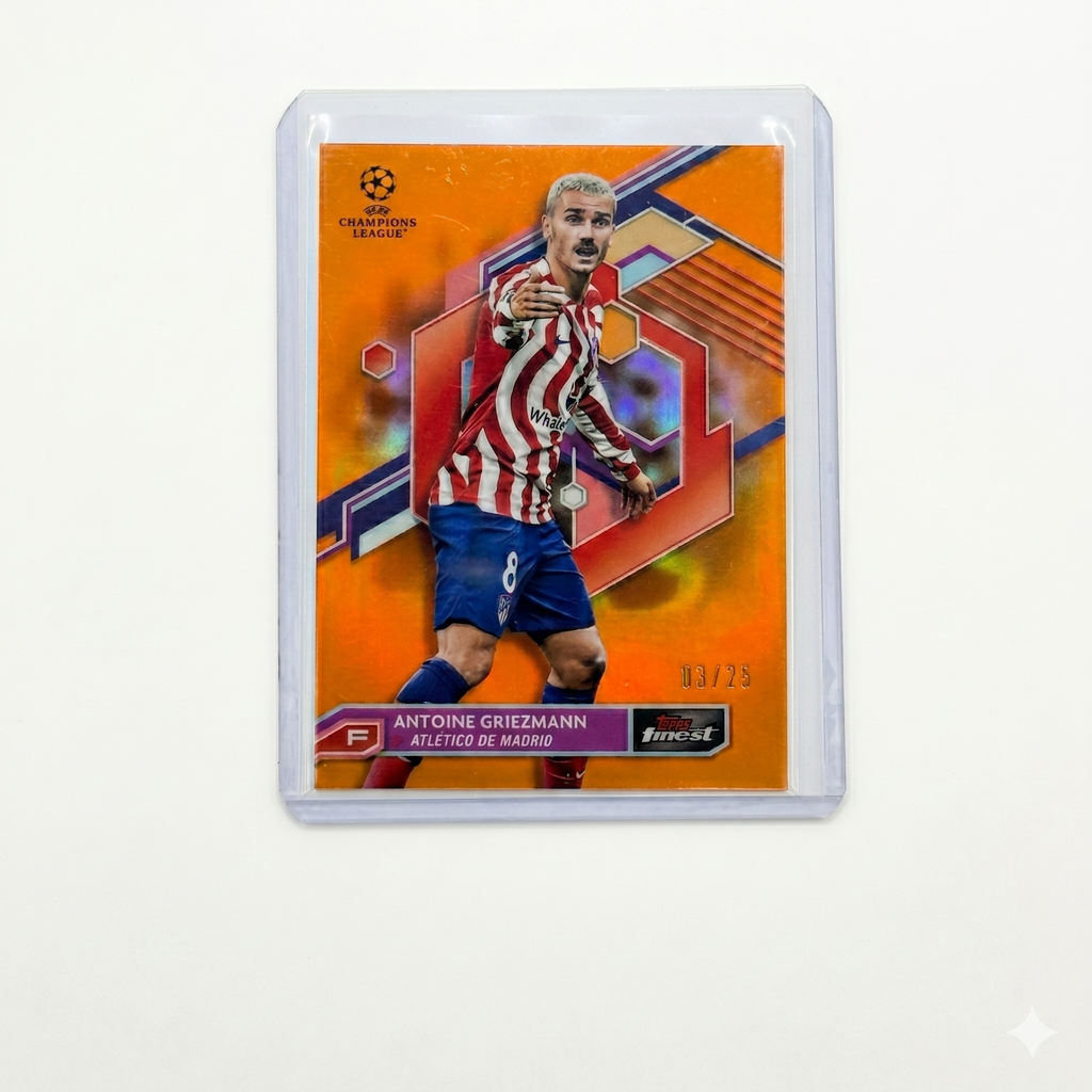 2022-23 Topps Finest UEFA Club Competitions Antoine Griezmann 03/25 #46