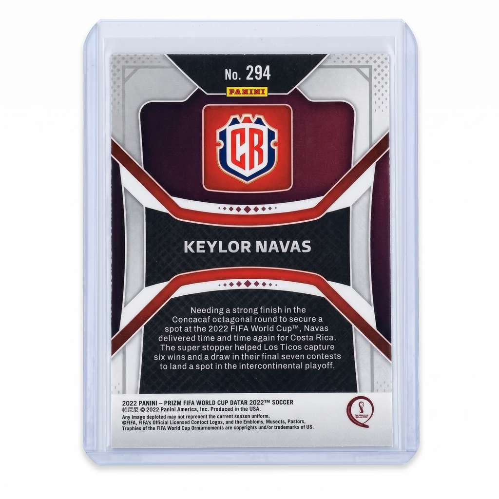 2022 Panini Prizm FIFA Word Cup Qatar 2022 Keylor Navas #294