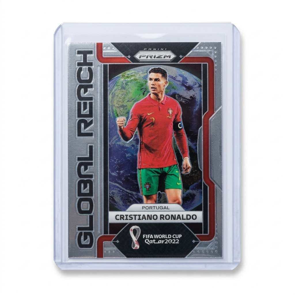 2022 Panini Prizm FWC22 Cristiano Ronaldo Global Research #17