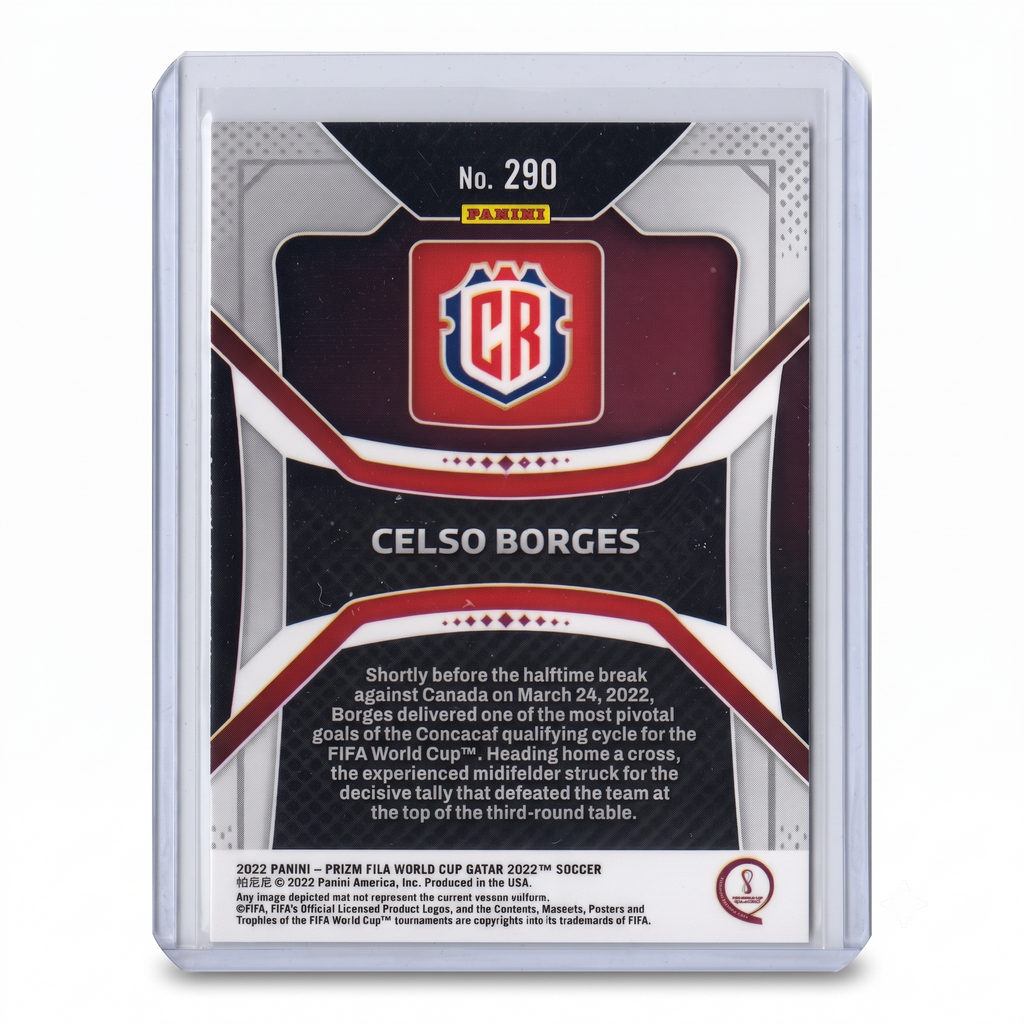 2022 Panini Prizm FWC Celso Borges #290