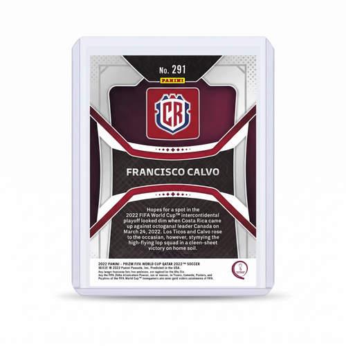 2022 Panini Prizm FWC Francisco Calvo #291