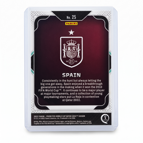 2022 Panini Prizm FWC QATAR22 ESPAÑA Badge #25