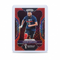 2022 Panini Prizm FWC QATAR22 Karim Benzema RED MOJO PRIZM 82/99 #99