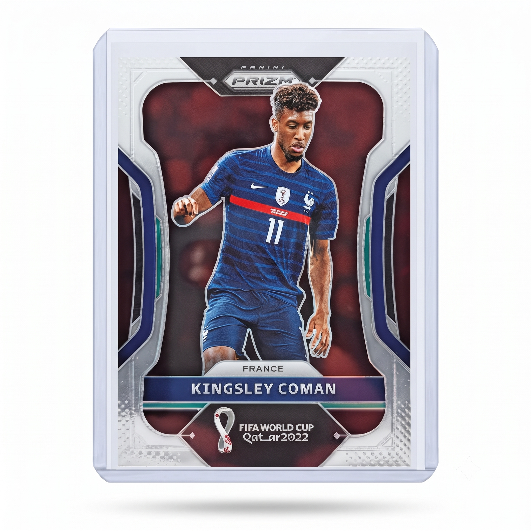2022 Panini Prizm FWC QATAR22 Kingsley Coman #100