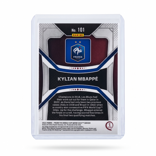 2022 Panini Prizm FWC Qatar 2022 Kylian Mbappé #101