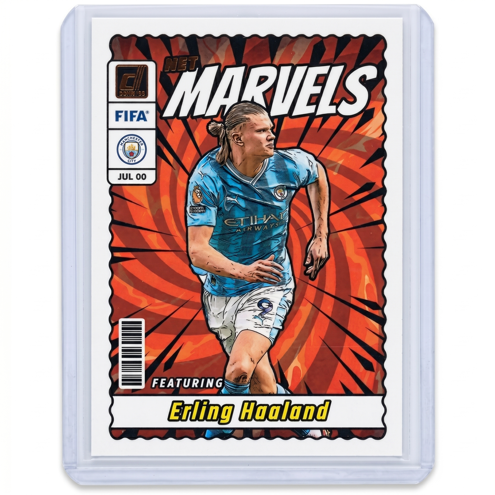 23-24 Panini Donruss Erling Haaland NET MARVELS #11