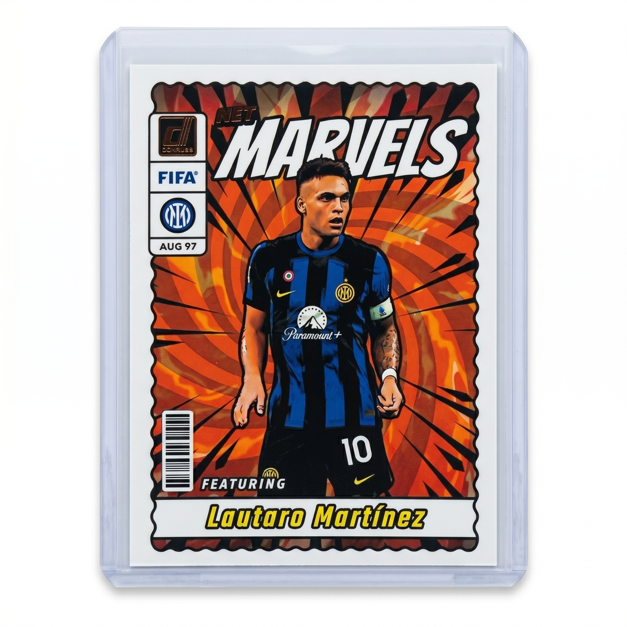 23-24 Panini Donruss FIFA Lautaro Martinez Net Marvels #17