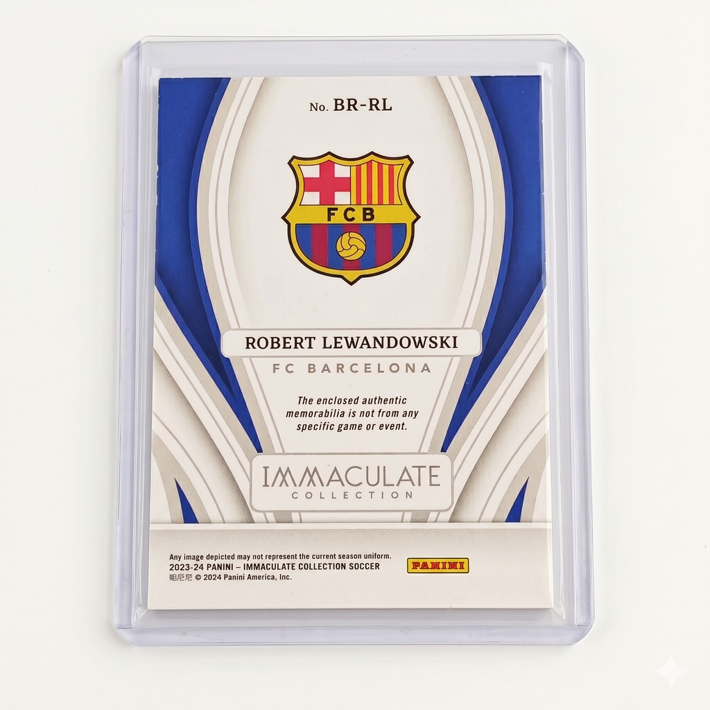 2023-24 Panini Immaculate Collection Brilliance Patch Robert Lewandowski 69/99 #BR-RL