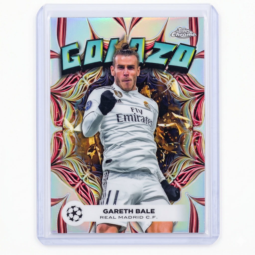 2023-24 Topps Chrome UEFA Club Competitions Gareth Bale Golazo #GL-10