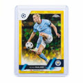 22-23 Topps Chrome UCC Erling Haaland Sapphire Yellow 83/99 #99