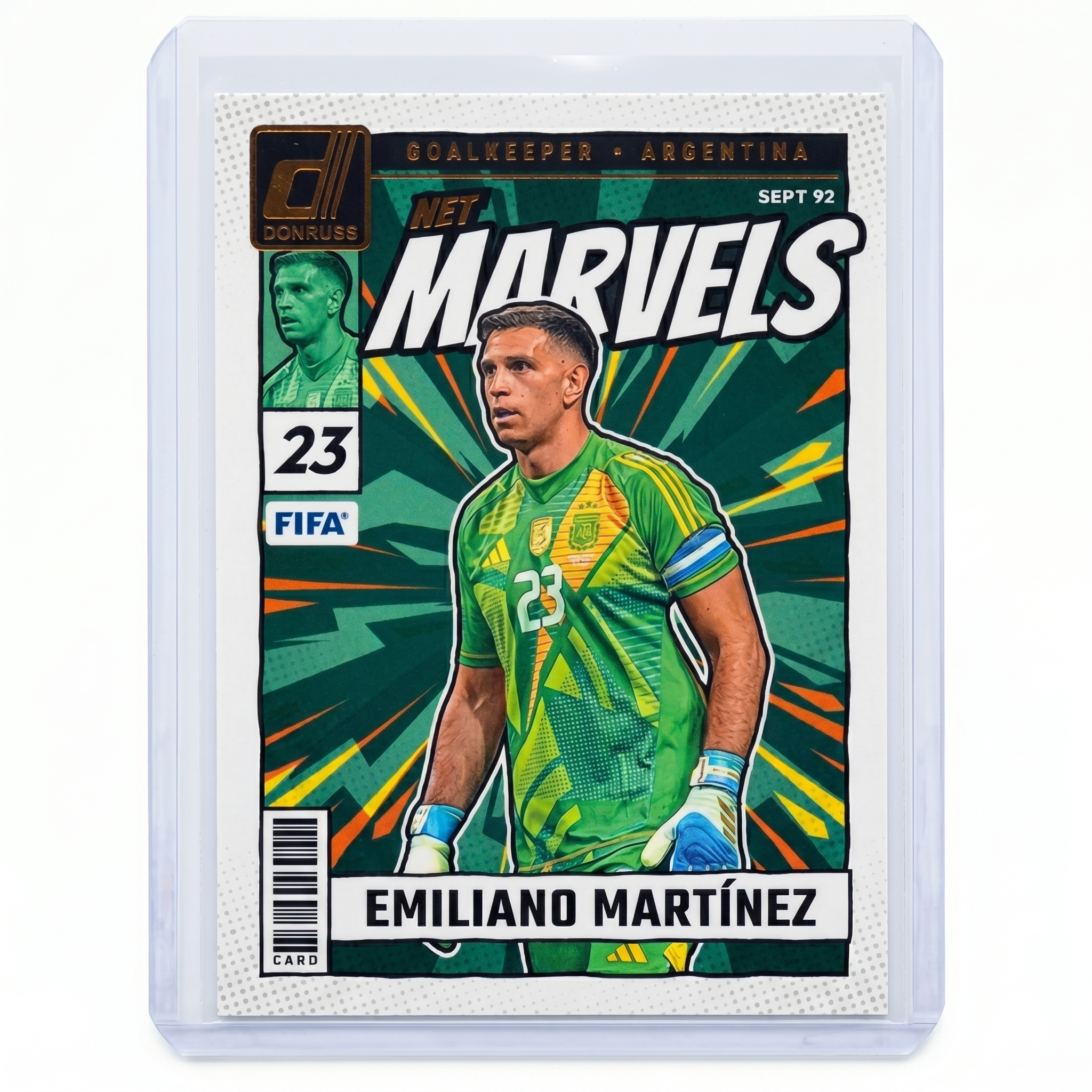 2024-25 Panini Donruss Emiliano Martinez Net Marvels #8