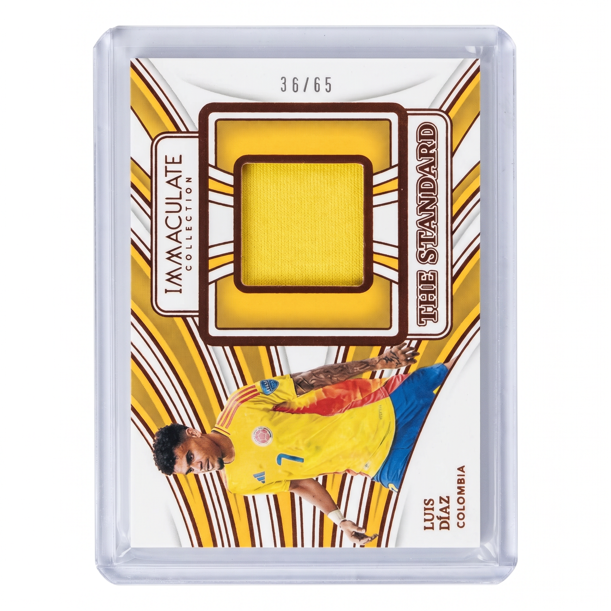 2024-25 Panini Immaculate Collection Luis Diaz The Standard Jersey Patch 36/65 TS-LD