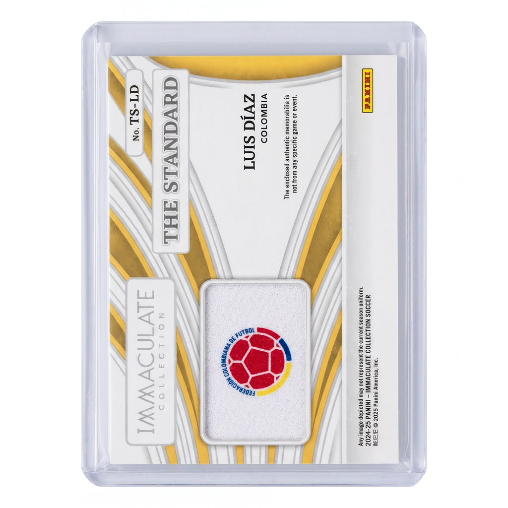 2024-25 Panini Immaculate Collection Luis Diaz The Standard Jersey Patch 36/65 TS-LD
