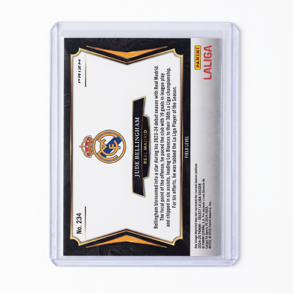 2024-25 Panini La Liga Select #234 Jude Bellingham Purple Mojo
