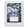 2024-25 Panini Noir Lautaro Martinez Prequel Patch Silver 43/65 Argentina