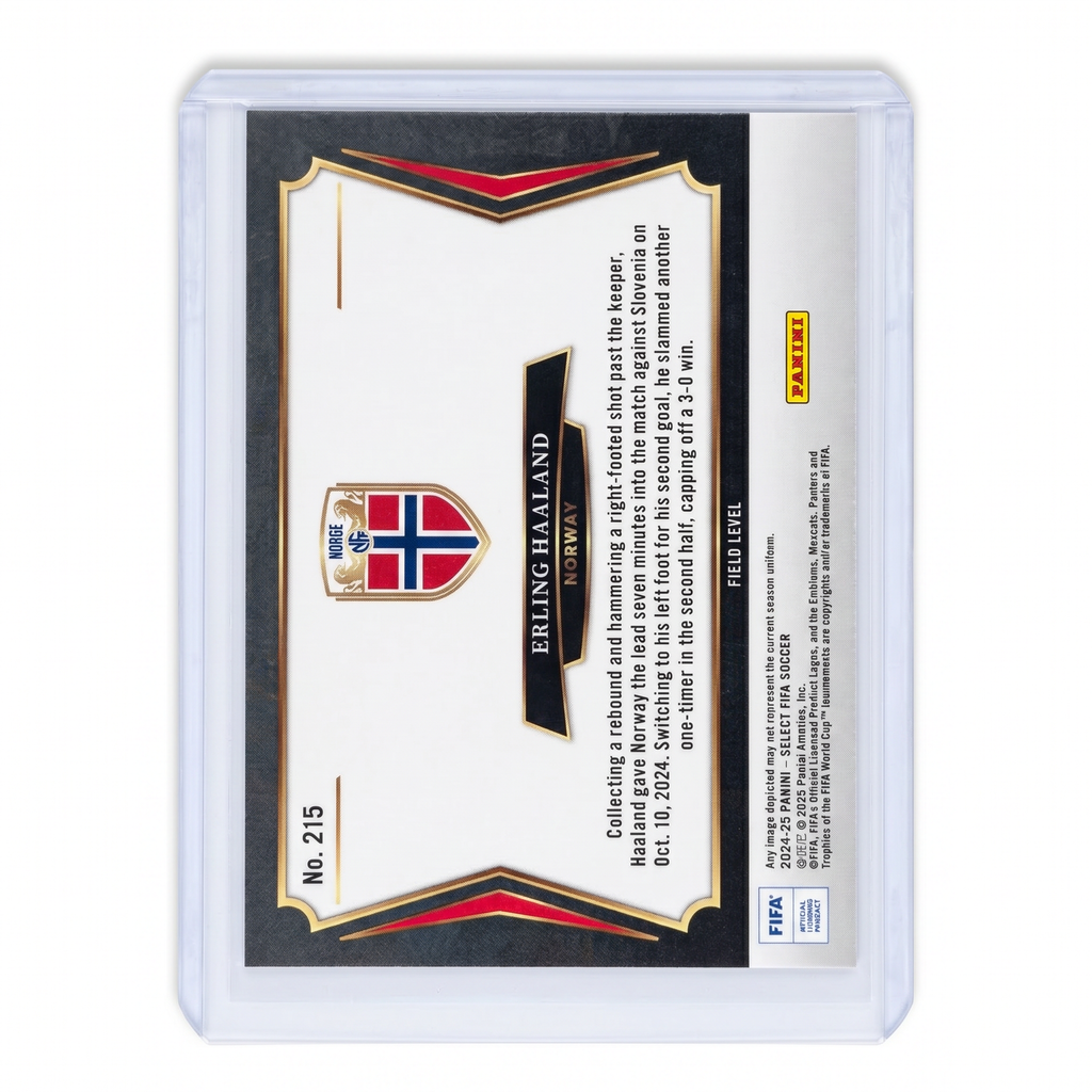 2024-25 Panini Select FIFA Erling Haaland Field Level Norway #215