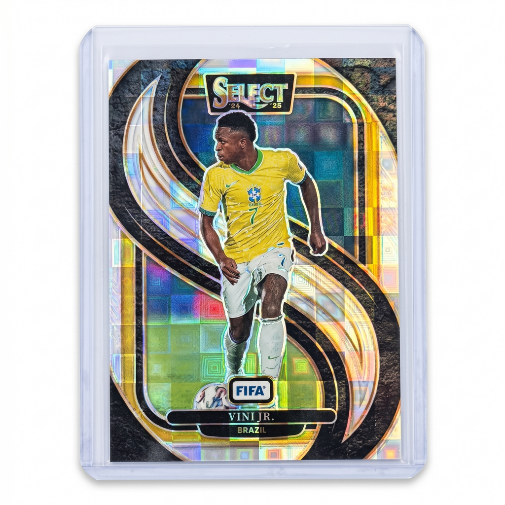 2024-25 Panini Select Fifa - Mezzanine Vinicius Junior Pandora Prizm #163