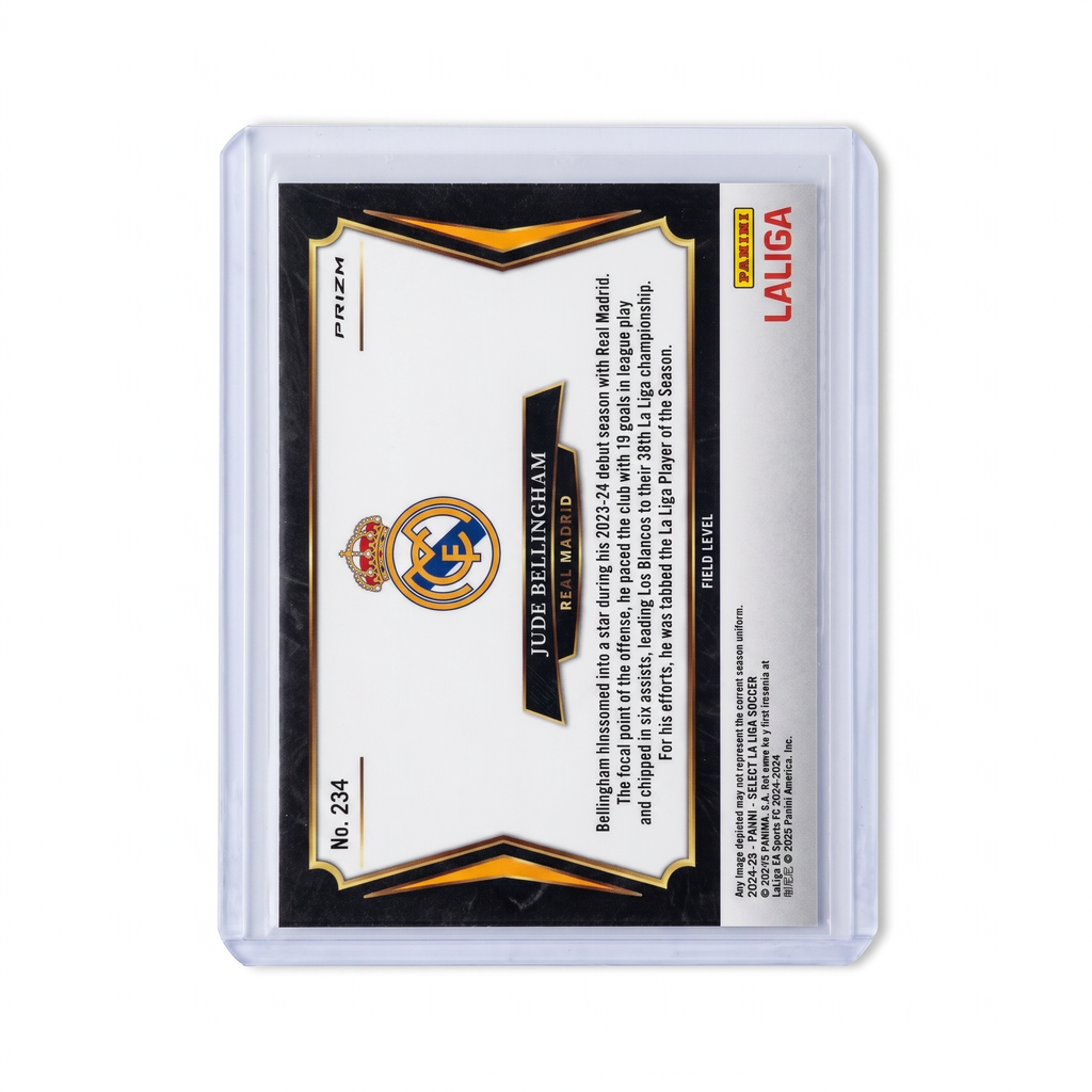 2024-25 Panini Select La Liga - Field Level Jude Bellingham #234 Blue Prizm