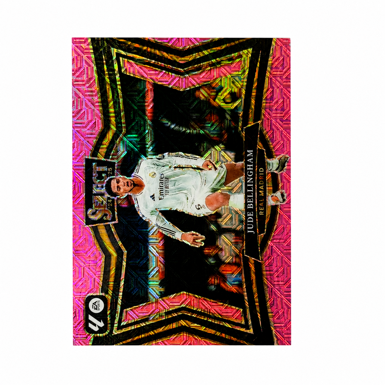 2024-25 Panini Select La Liga - Field Level Jude Bellingham #234 Pink Mojo Prizm 020/179