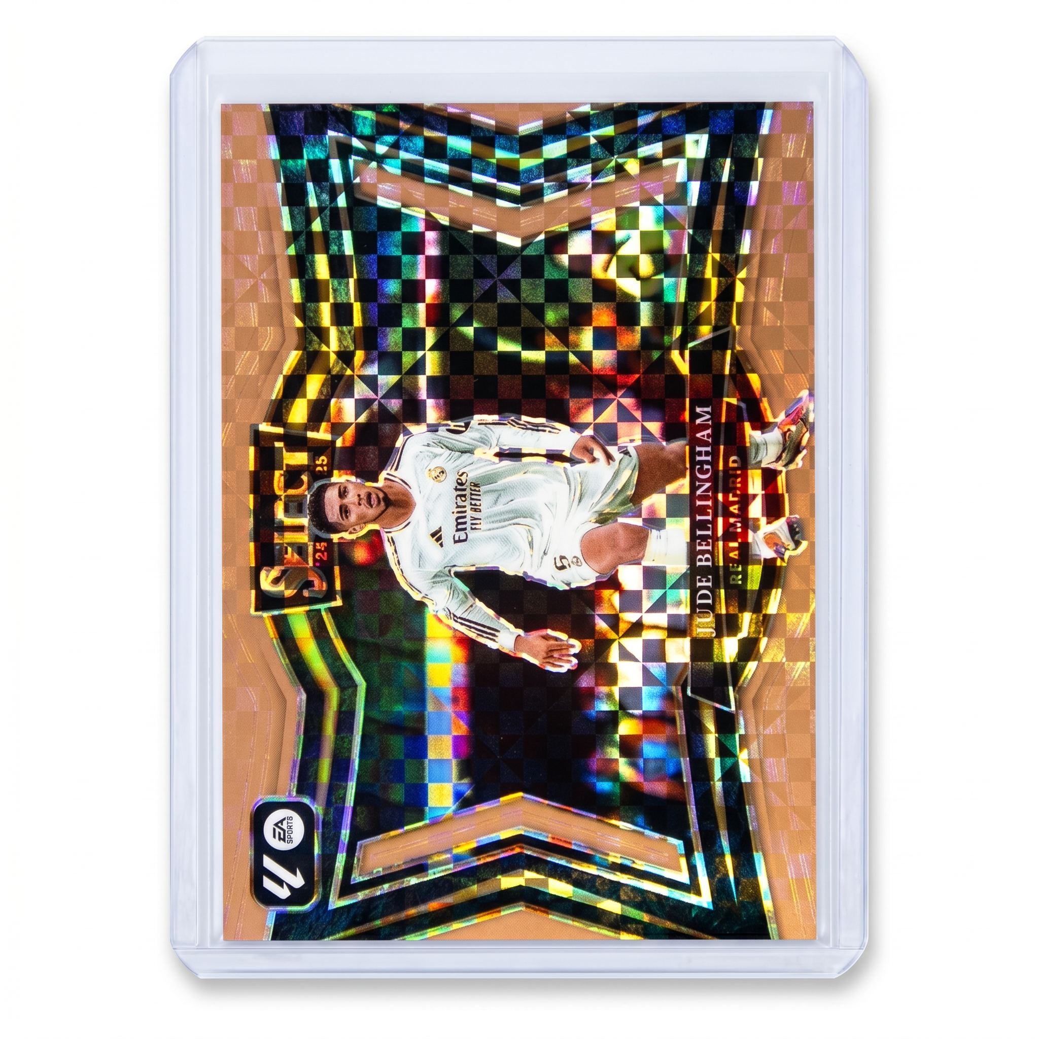 2024-25 Select La Liga Jude Bellingham #234 Field Level Bronze Checker 28/59