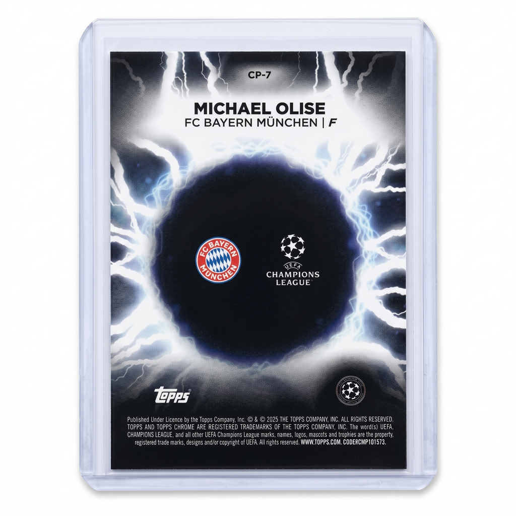 2024-25 Topps Chrome UEFA Michael Olise Circle of Power #CP-7