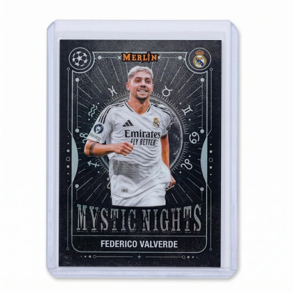 2024-25 Topps Merlin Mystic Nights Federico Valverde #MN-19