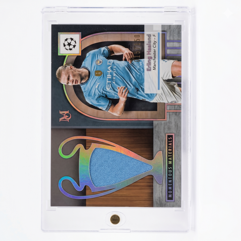 2024-25 Topps Museum Momentus Materials Relic Card Erling Haaland 015/150 #MMJR-EH