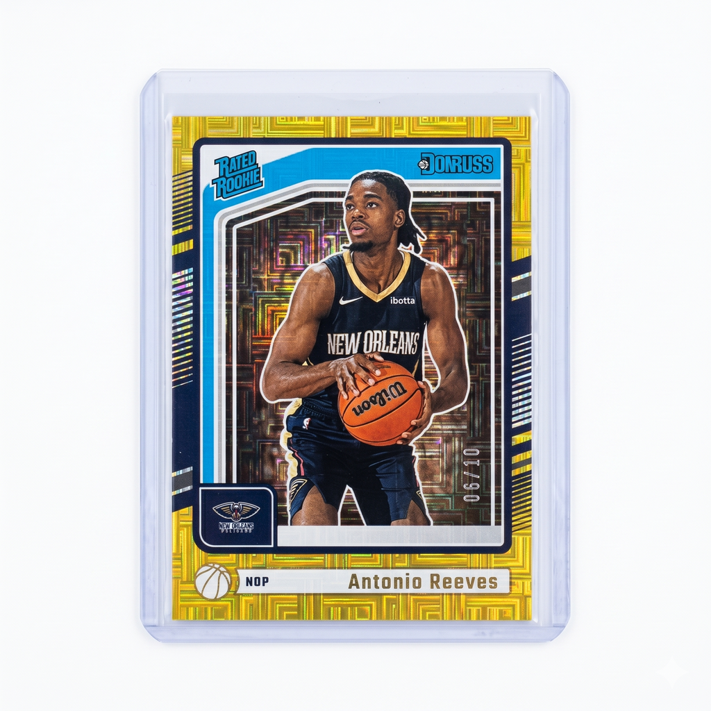 2024 Panini Donruss ANTONIO REEVES Rated Rookie RC Gold Mojo 06/10 #266