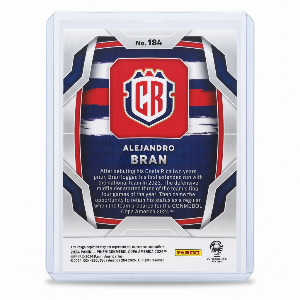 2024 Panini Prizm Copa America Alejandro Bran RC #184