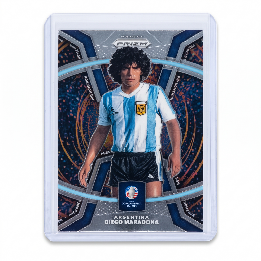 2024 Panini Prizm Copa America Diego Maradona Phenomenon #37