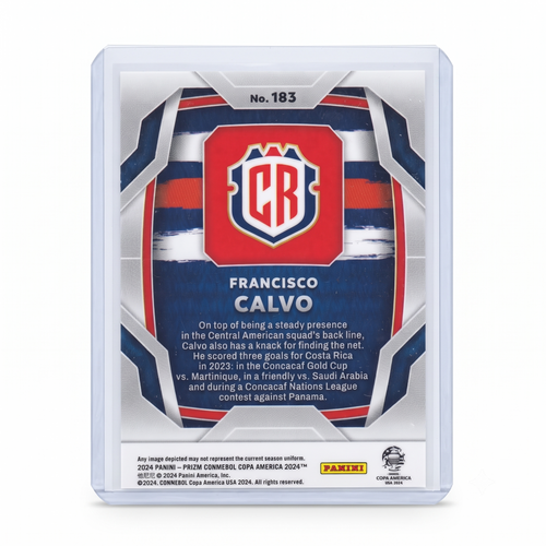 2024 Panini Prizm Copa America Francisco Calvo #183