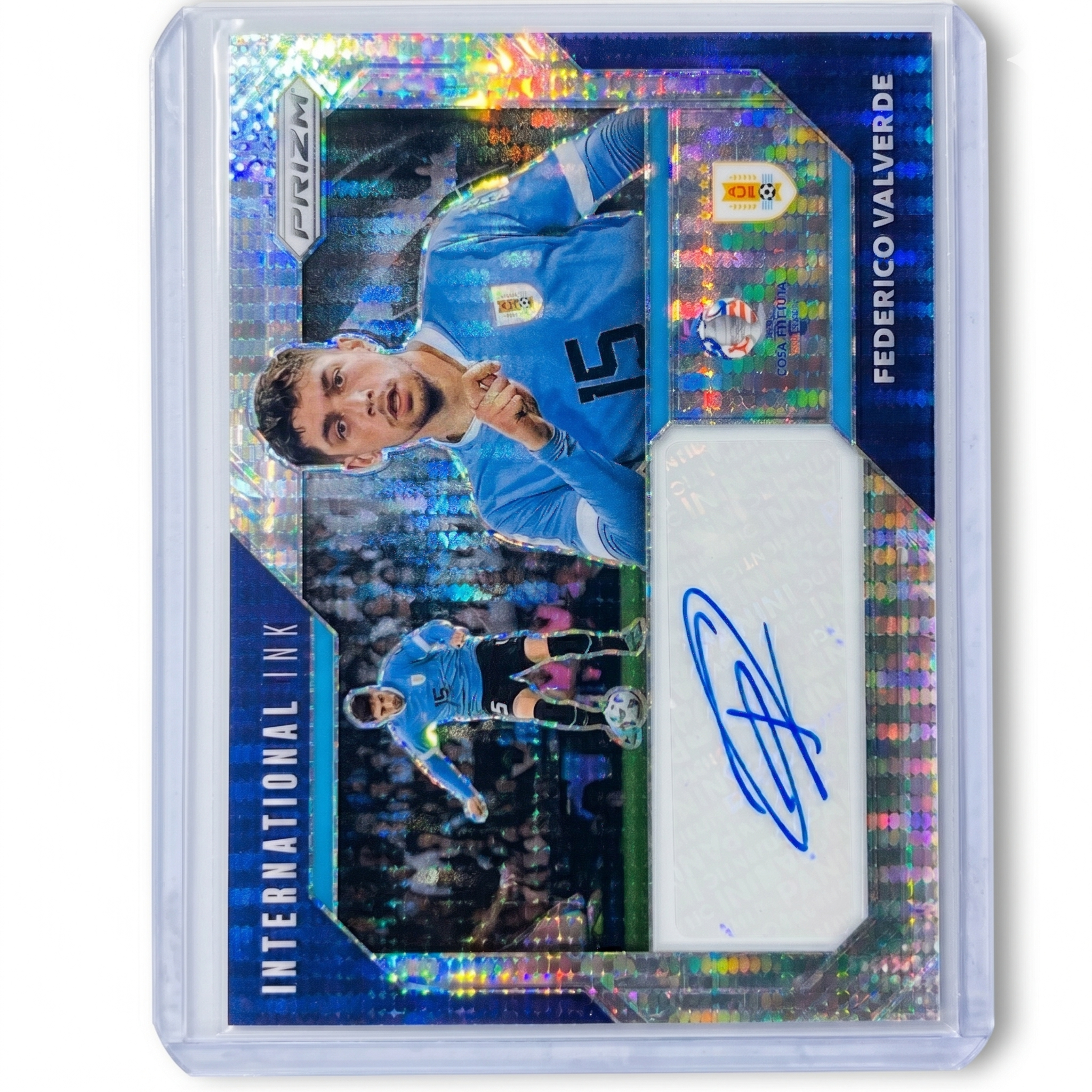 2024 Panini Prizm Copa America International Ink Pulsar Federico Valverde Auto #II-FVE