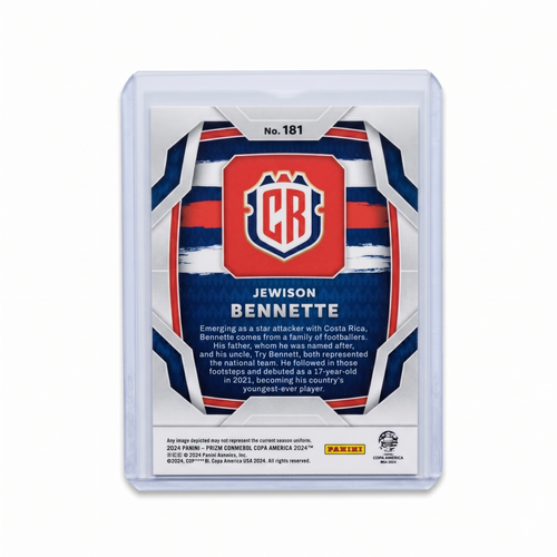 2024 Panini Prizm Copa America Jewison Bennette #181