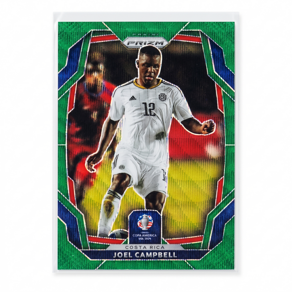 2024 Panini Prizm Copa America Joel Campbell Green Wave Prizm #180