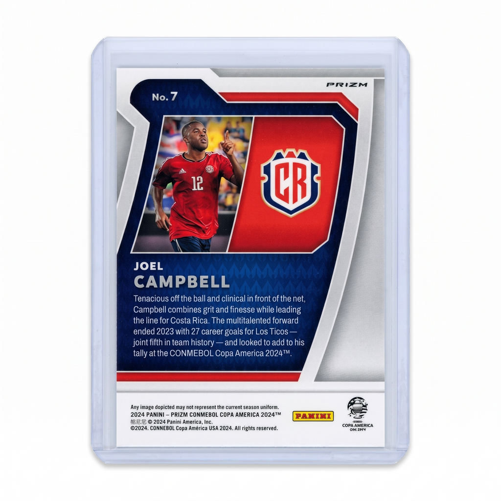 2024 Panini Prizm Copa America Joel Campbell Scorers Club #7