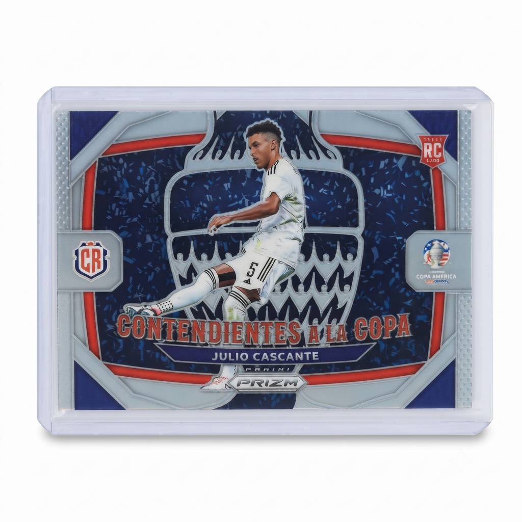 2024 Panini Prizm Copa America Julio Cascante RC Contendientes de la Copa #7