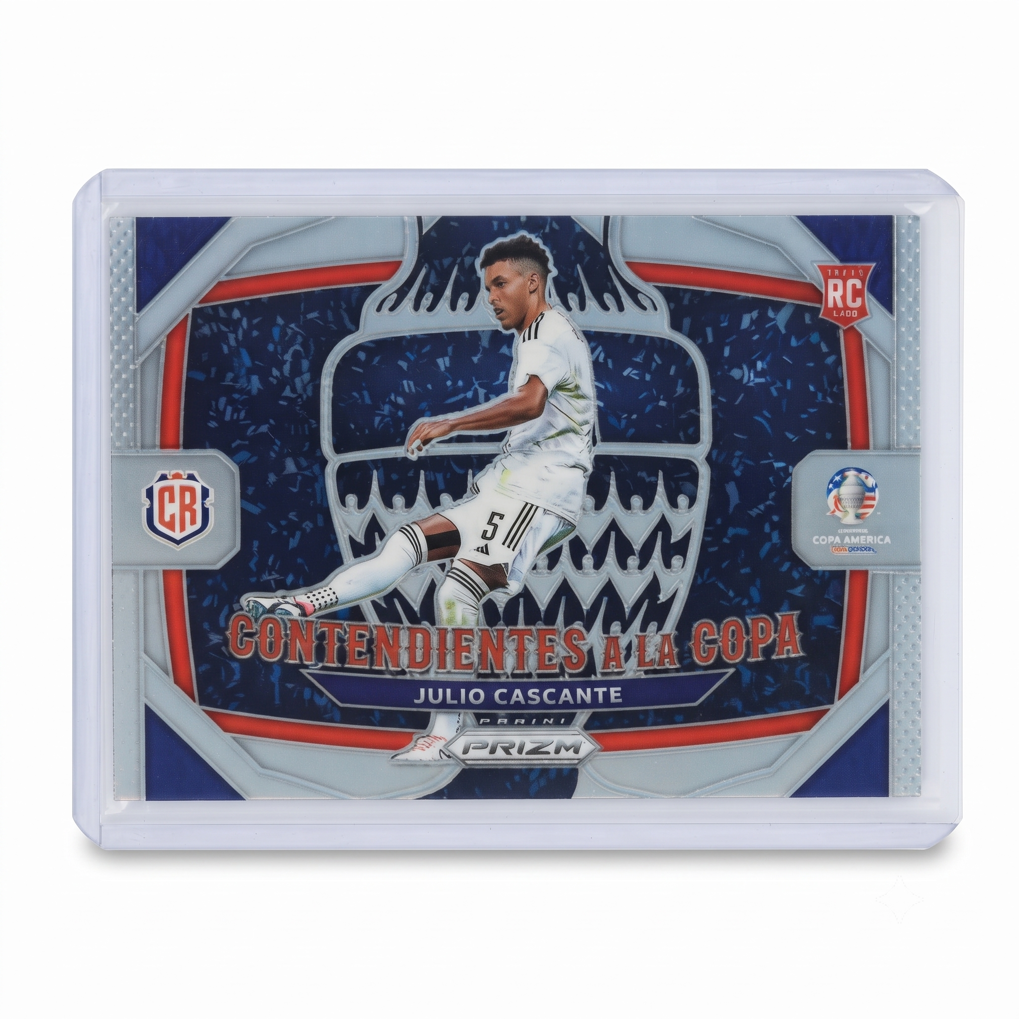 2024 Panini Prizm Copa America Julio Cascante RC Contendientes de la Copa #7