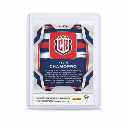 2024 Panini Prizm Copa America Kevin Chamorro RC #179
