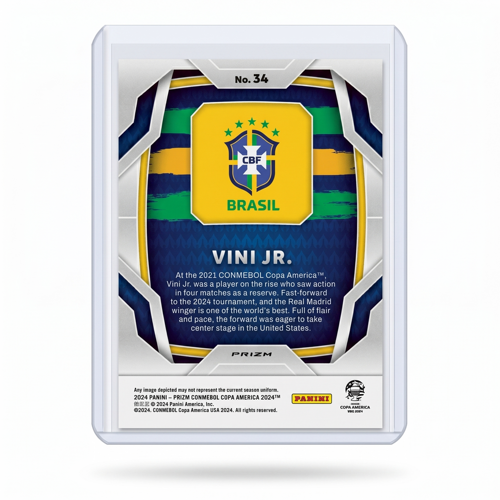 2024 Panini Prizm Copa America Vini Jr. Silver Prizm #34