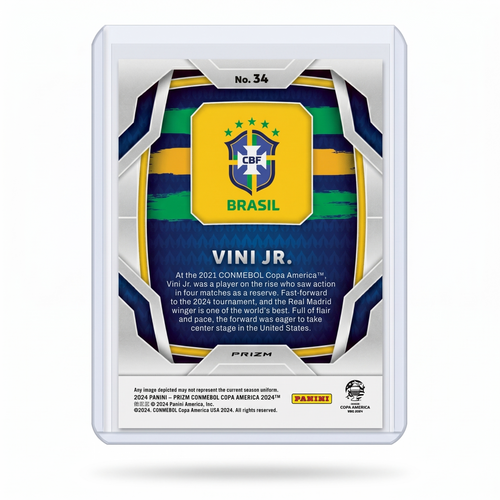 2024 Panini Prizm Copa America Vini Jr. Silver Prizm #34