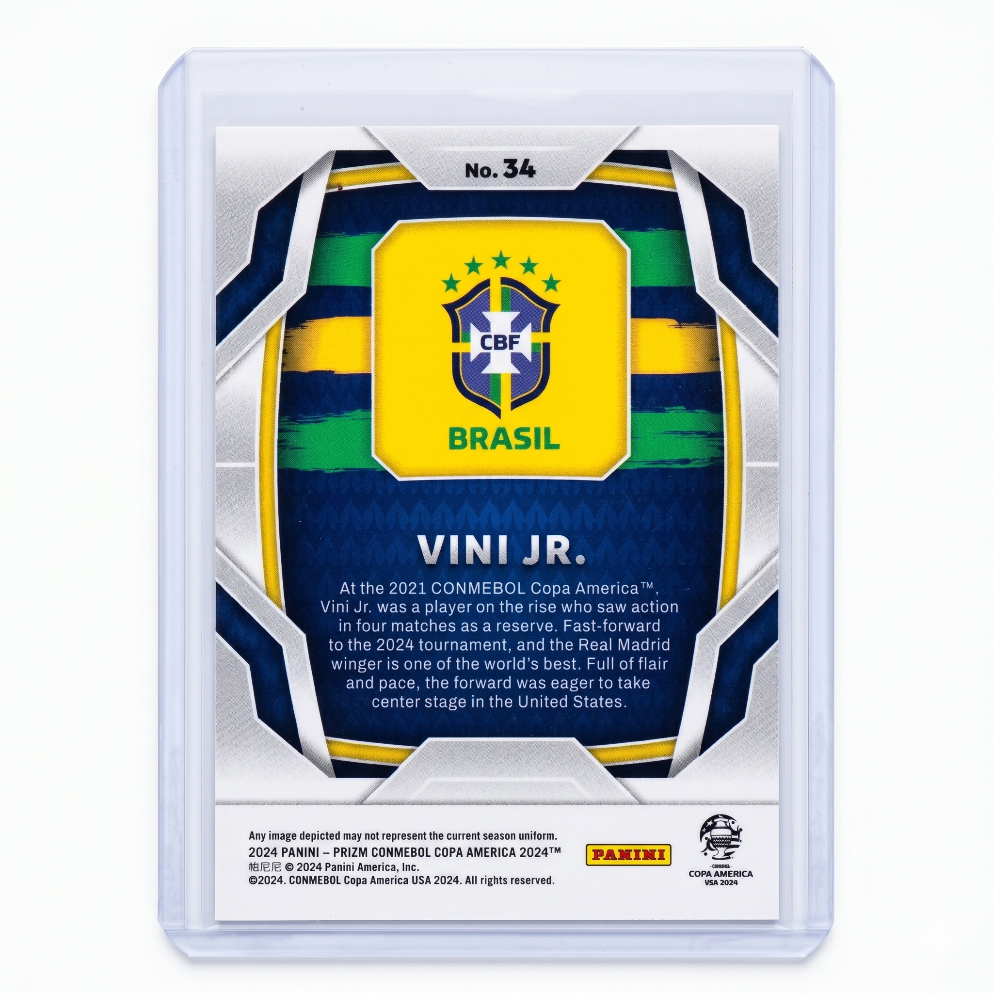 2024 Panini Prizm Copa America Vini Jr. #34