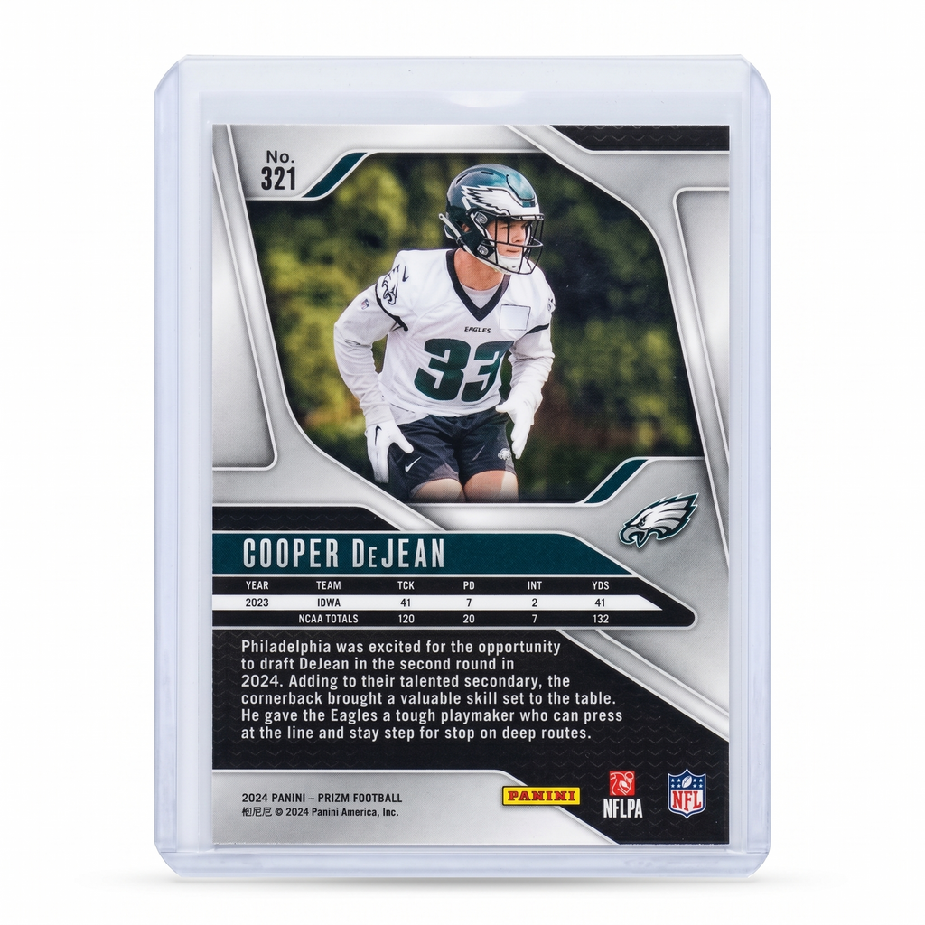 2024 Panini Prizm Football Cooper DeJean RC #321